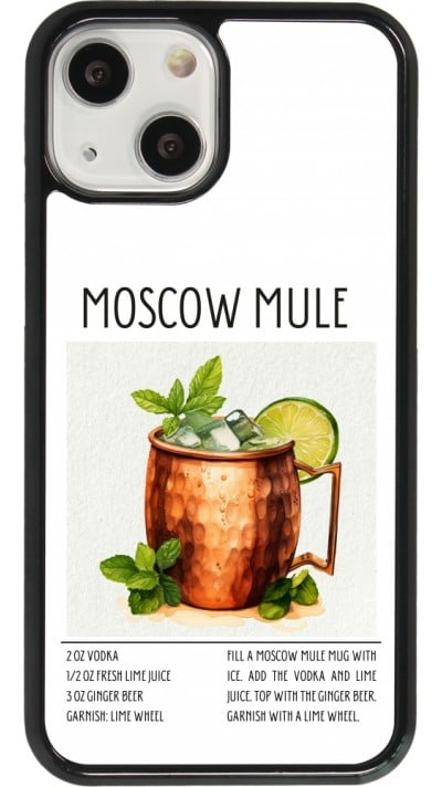 Coque iPhone 13 mini - Cocktail recette Moscow Mule