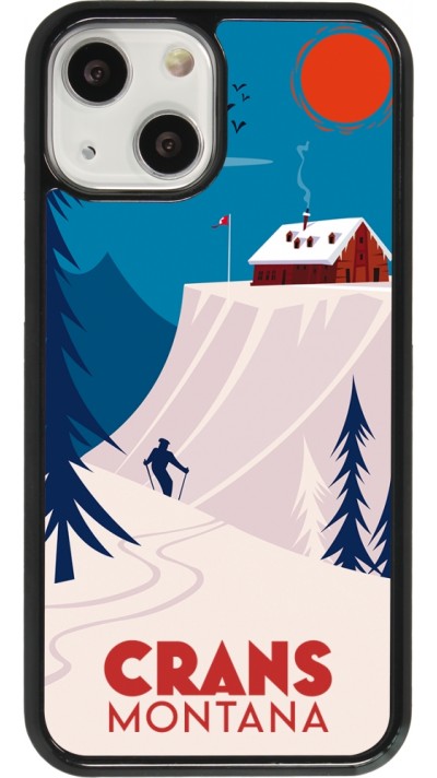 iPhone 13 mini Case Hülle - Crans-Montana Cabane