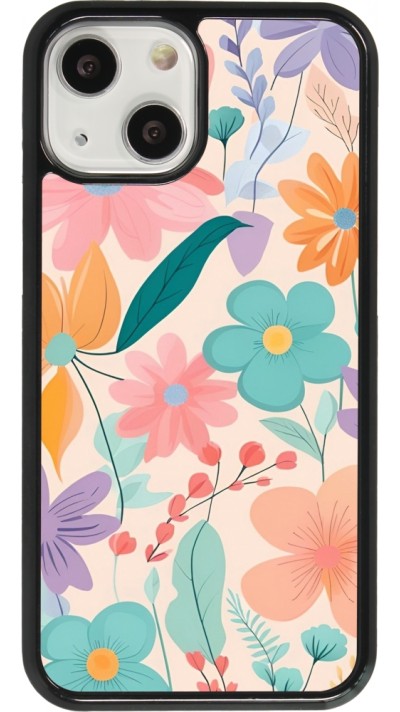 Coque iPhone 13 mini - Easter 2024 spring flowers