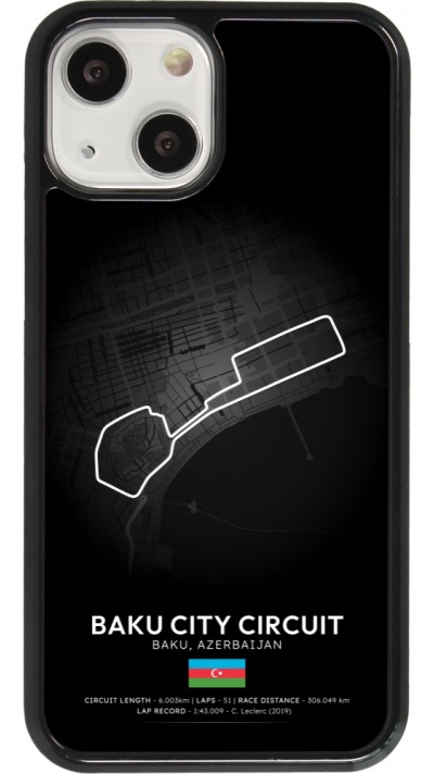 iPhone 13 mini Case Hülle - F1 Track 2025 Azerbaijan