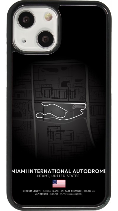 iPhone 13 mini Case Hülle - F1 Track 2025 Miami