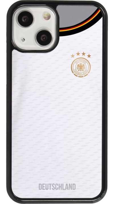 Coque iPhone 13 mini - Maillot de football Allemagne 2022 personnalisable