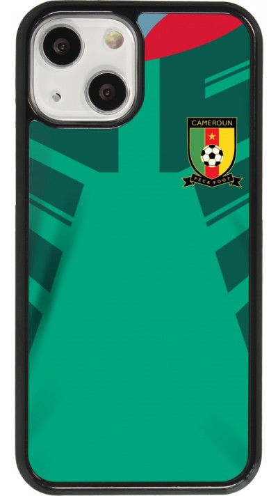Coque iPhone 13 mini - Maillot de football Cameroun 2022 personnalisable