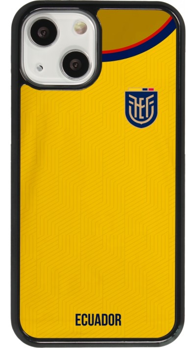 Coque iPhone 13 mini - Maillot de football Equateur 2022