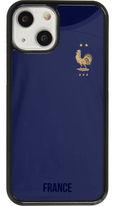 Coque iPhone 13 mini - Maillot de football France 2022 personnalisable