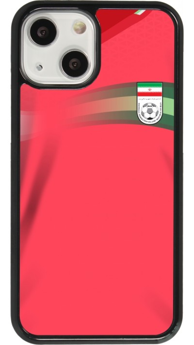 Coque iPhone 13 mini - Maillot de football Iran 2022 personnalisable