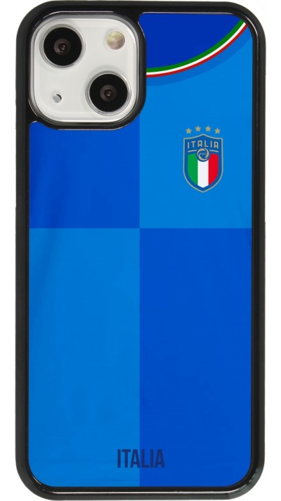 Coque iPhone 13 mini - Maillot de football Italie 2022 personnalisable