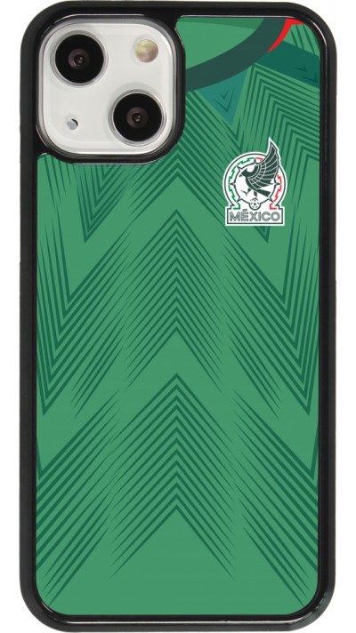 Coque iPhone 13 mini - Maillot de football Mexique 2022 personnalisable