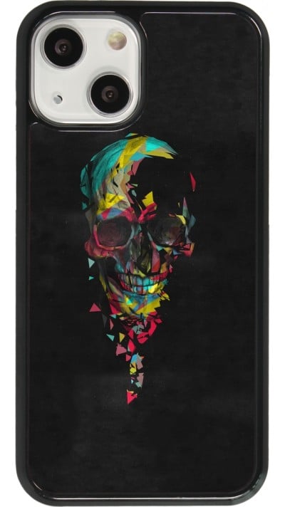 iPhone 13 mini Case Hülle - Halloween 22 colored skull