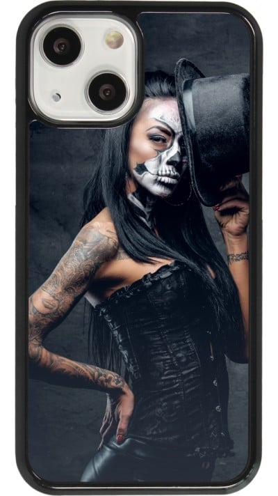 iPhone 13 mini Case Hülle - Halloween 22 Tattooed Girl