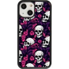 Coque iPhone 13 mini - Halloween 2024 romantic skulls