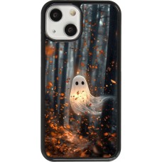 Coque iPhone 13 mini - Halloween 2025 Ghost in the forest