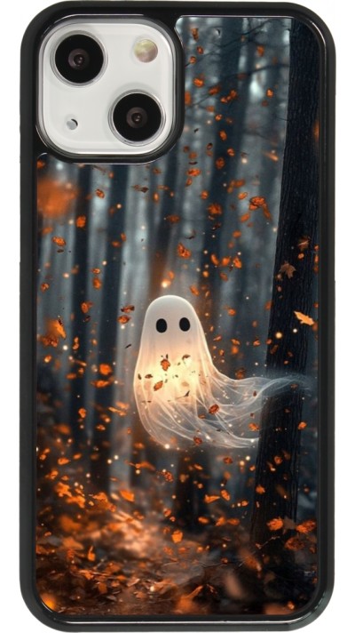 Coque iPhone 13 mini - Halloween 2025 Ghost in the forest