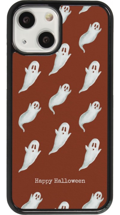 Coque iPhone 13 mini - Halloween 2025 Pattern of ghosts