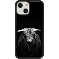 iPhone 13 mini Case Hülle - Highland calf black