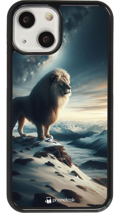 Coque iPhone 13 mini - Le lion blanc