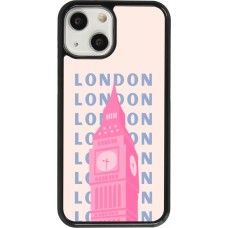 iPhone 13 mini Case Hülle - London Pink Print