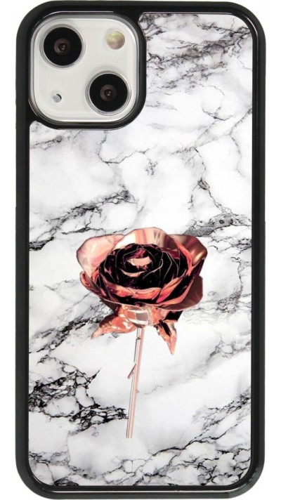 Hülle iPhone 13 mini - Marble Rose Gold