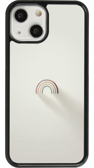 iPhone 13 mini Case Hülle - Mini Regenbogen Minimal