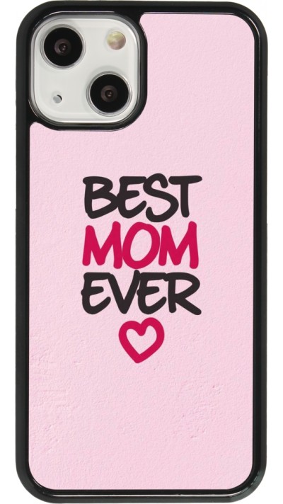 Coque iPhone 13 mini - Mom 2023 best Mom ever pink