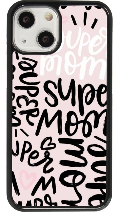 Coque iPhone 13 mini - Mom 2024 Super mom