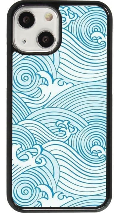 Hülle iPhone 13 mini - Ocean Waves