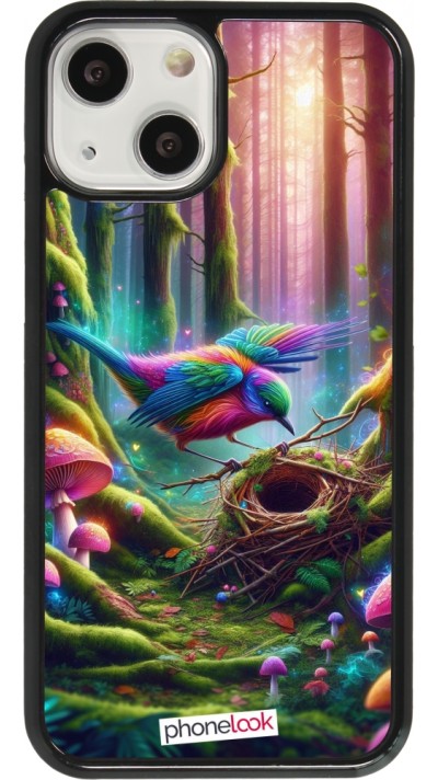 iPhone 13 mini Case Hülle - Vogel Nest Wald
