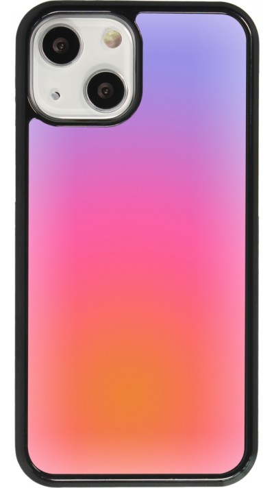 Coque iPhone 13 mini - Orange Pink Blue Gradient