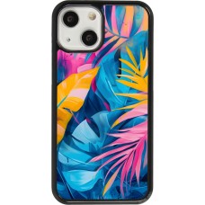 Coque iPhone 13 mini - Palms Blue