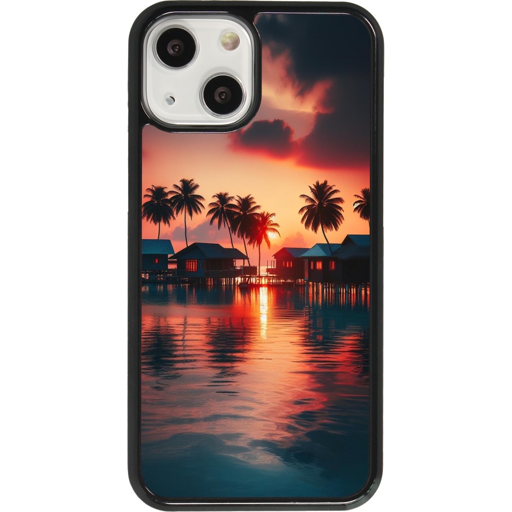 iPhone 13 mini Case Hülle - Paradies Malediven