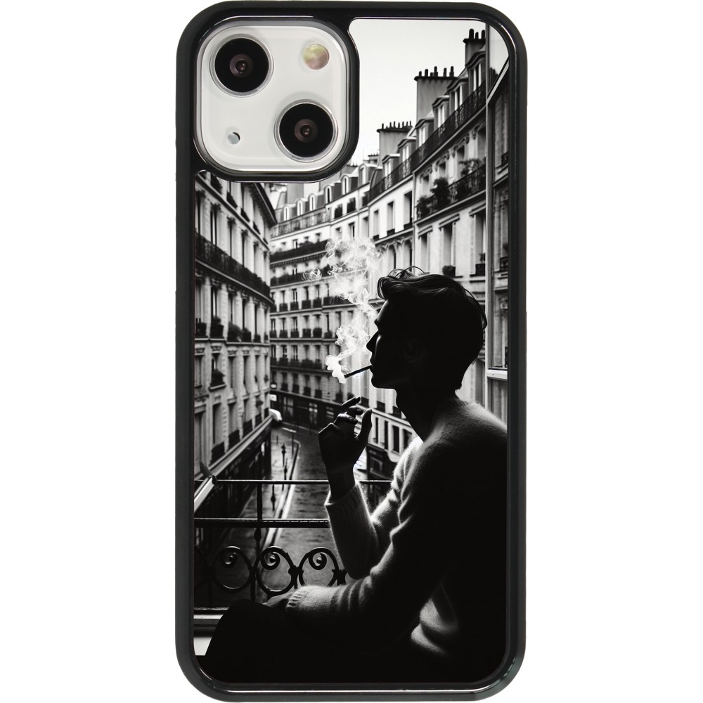 Coque iPhone 13 mini - Parisian Smoker