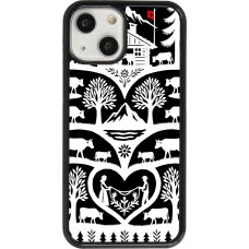 iPhone 13 mini Case Hülle - Poya Schweiz 2 schwarz