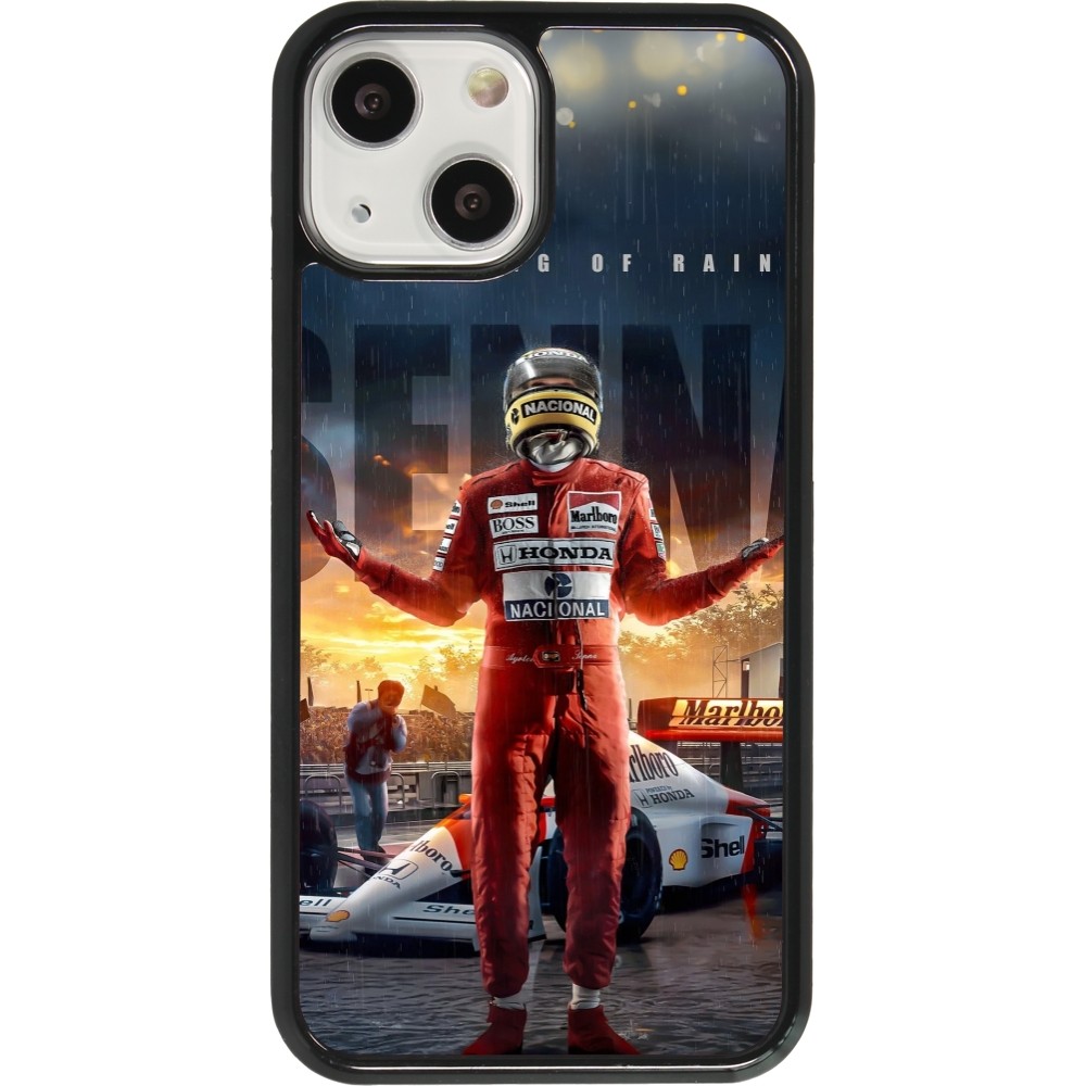 Coque iPhone 13 mini - Senna The King of Rain