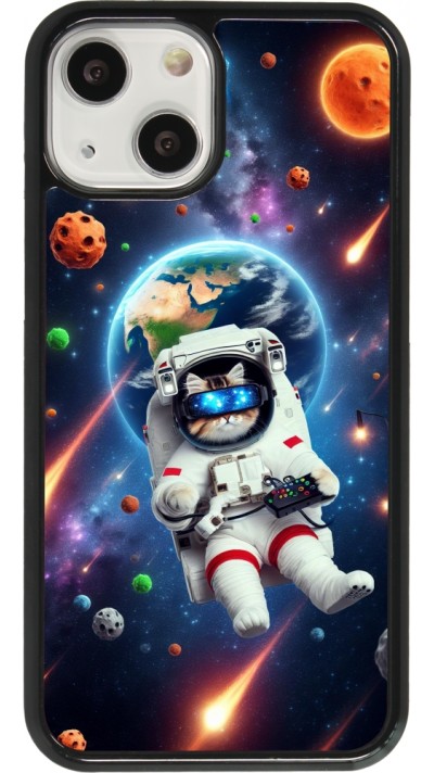 Coque iPhone 13 mini - VR SpaceCat Odyssey