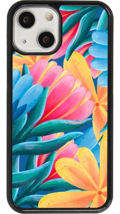 Coque iPhone 13 mini - Spring 23 colorful flowers