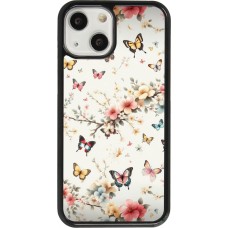 Coque iPhone 13 mini - Spring 25 Papillons Légers