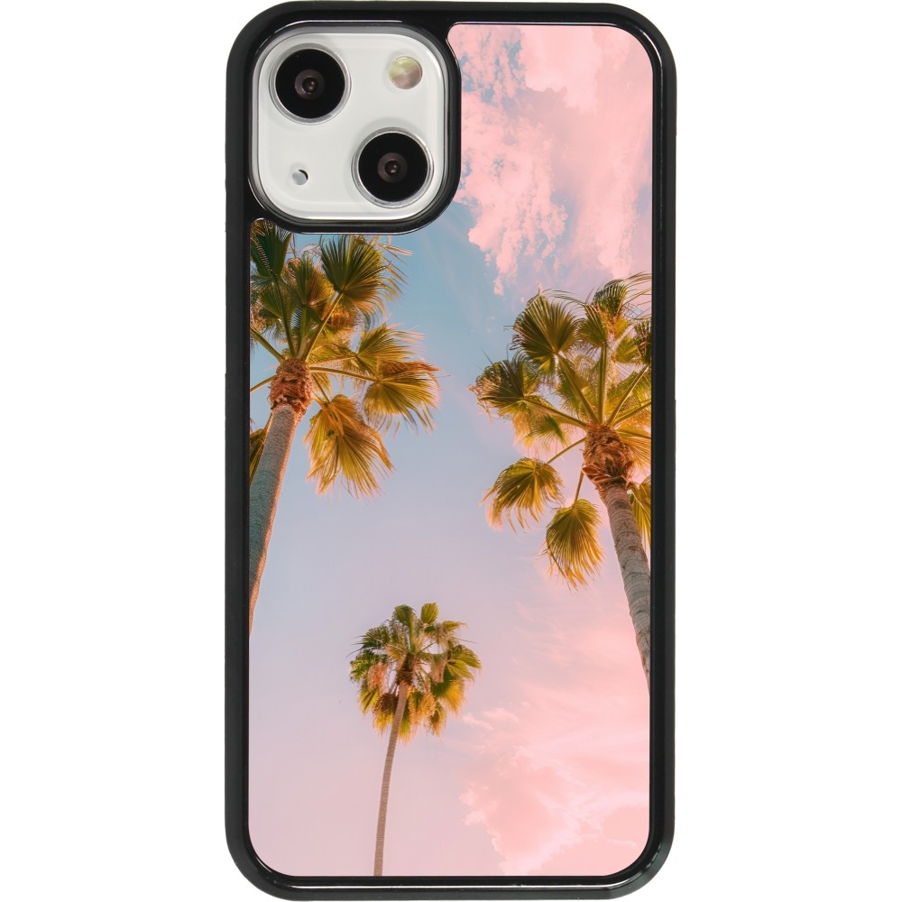 Coque iPhone 13 mini - Summer 2025 Palmiers