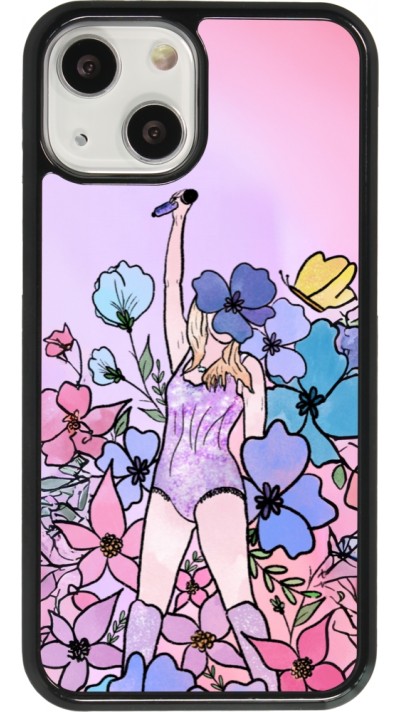 iPhone 13 mini Case Hülle - Taylor Swift Sketch - Pink