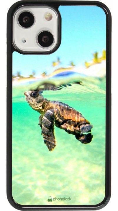 Coque iPhone 13 mini - Turtle Underwater