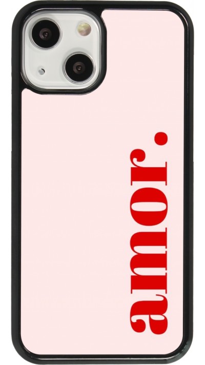 Coque iPhone 13 mini - Valentine 2024 amor