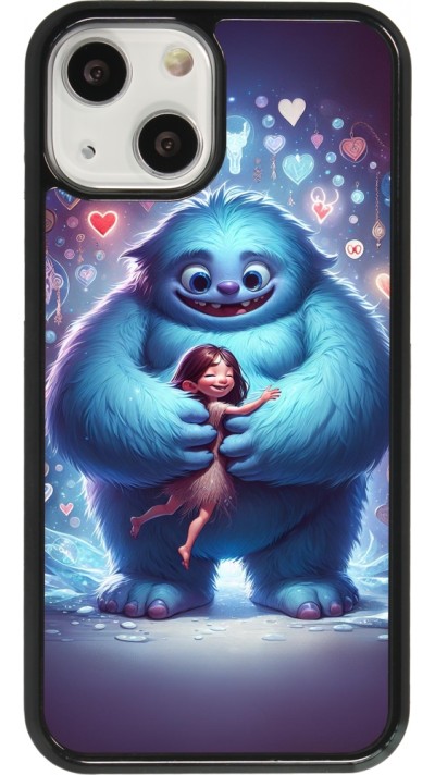 Coque iPhone 13 mini - Valentine 2024 Fluffy Love