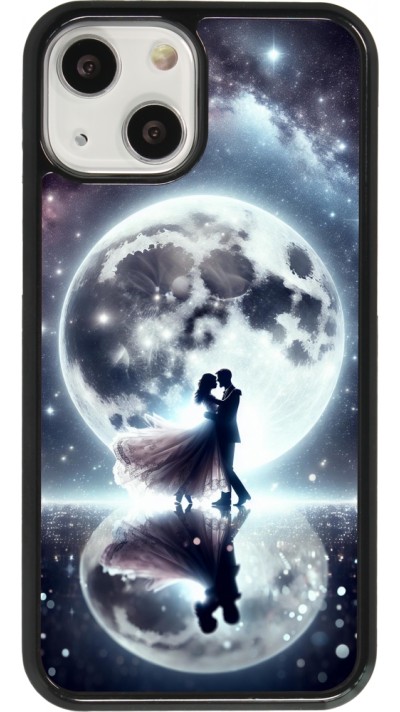 Coque iPhone 13 mini - Valentine 2024 Love under the moon
