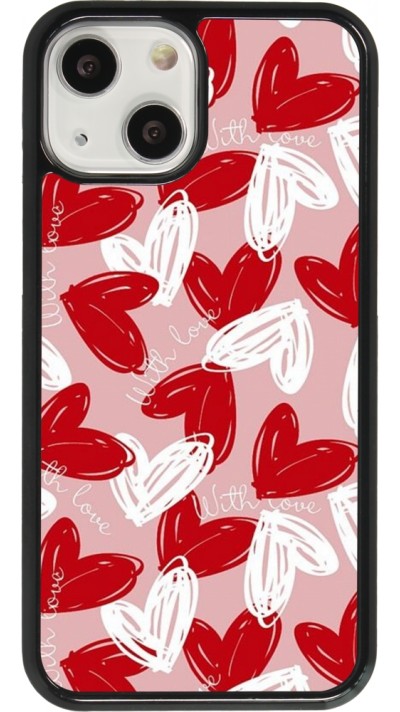 Coque iPhone 13 mini - Valentine 2024 with love heart