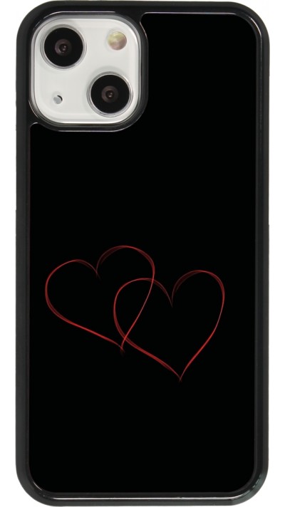 Coque iPhone 13 mini - Valentine 2023 attached heart
