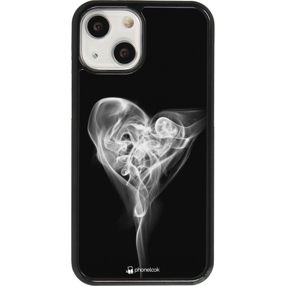 Coque iPhone 13 mini - Valentine 2022 Black Smoke