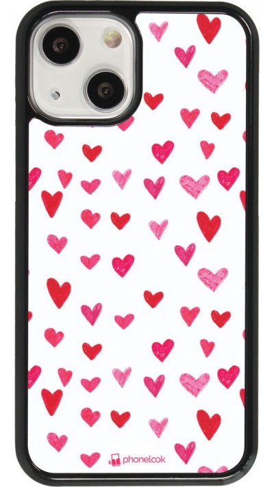 Hülle iPhone 13 mini - Valentine 2022 Many pink hearts
