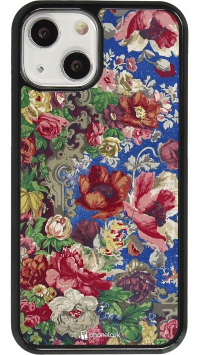 Hülle iPhone 13 mini - Vintage Art Flowers