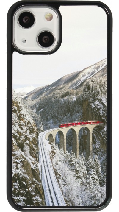 Coque iPhone 13 mini - Winter 25 Winter polar express