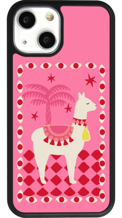 Coque iPhone 13 mini - Silicone rigide noir Alpaca 2026