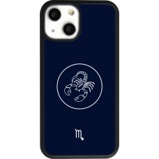iPhone 13 mini Case Hülle - Silikon schwarz Astrologie Skorpion